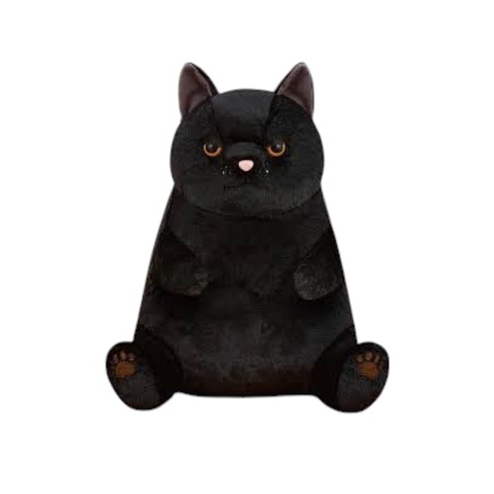 Amazon.co.jp: FANS ぽっちゃりねこ ぬいぐるみ XLサイズ 約35cm（全2